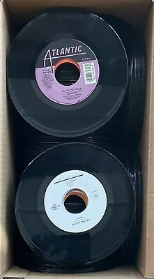 Vtg 45 RPM Records Lot #3 Of 200+ Rock Pop Oldies 50s 60s 70s Hits Country EZ • $0.99