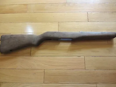 M1 Garand Stock!  SA & GAW  Marked! More Depot Markings On Grip! From Crane NWC! • $230