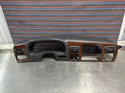 2005-2007 Ford F250 F350 Lariat Super Duty OEM Dash Trim Panel Bezel Woodgrain • $445