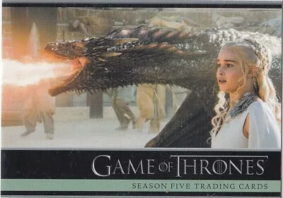 GAME OF THRONES SEASON 5 PROMO CARD P1  Daenerys Targaryen   2016 RITTENHOUSE • $4.50