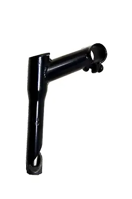 MTB Bike Handlebar 1  Quill Stem 22.2mm (1 ) 90mm Reach Black 25 Degree Rise • £6.79