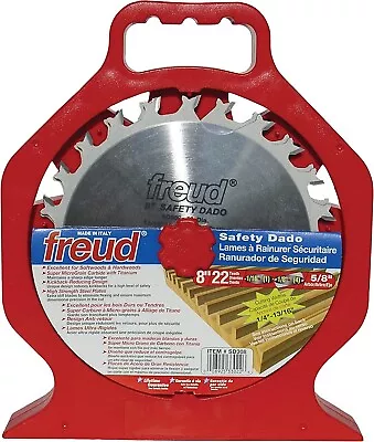 Freud SD308: 8  Safety Dado Sets • $126