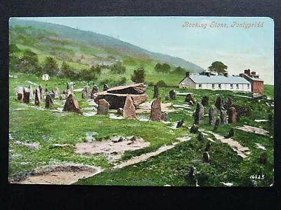 £7.75 • Buy Wales Glamorgan PONTYPRIDD Rooking Stone - Old Postcard By Valentine