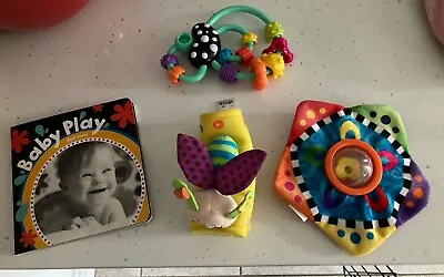 Baby Toy Bundle 2 Sensory Rattles And First Book • £3.99