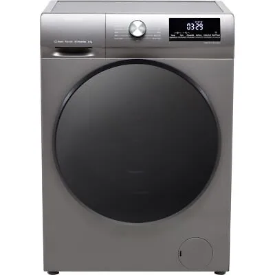 £349 • Buy Hisense WFQA8014EVJMT 8Kg Washing Machine 1400 RPM A Rated Titanium 1400 RPM