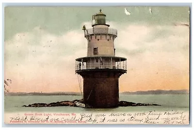 Vinalhaven Maine ME Postcard Goose Rock Light Lighthouse C1905 Posted Antique • $12.97