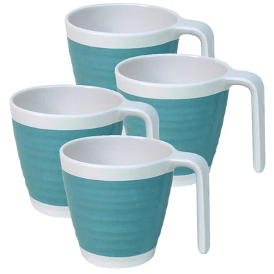 £17.90 • Buy Outdoor Revolution Premium 4- Piece Melamine Camping Picnic Mug Set - Pastel ...