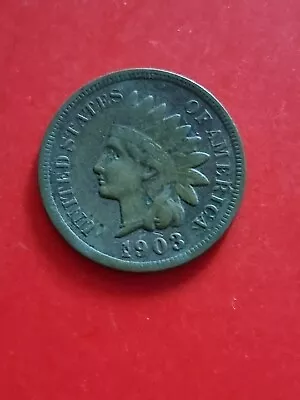 $9 • Buy 1903 USA Indian Head Penny One Cent 