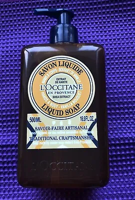 L'occitane Hand & Body Shea Extract Vanilla Bouquet Liquid Soap 500ml • £22.99