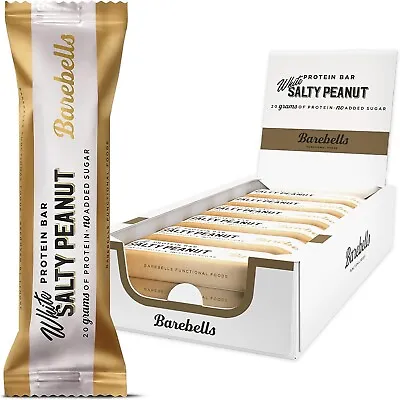 Barebells White Salty Peanut High Protein And Low Carb Bar 12 X 55g(20g Protein) • $186.99