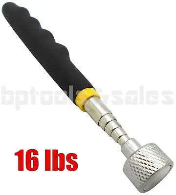 16lb Telescoping Magnetic Pick Up Tool Stainless Steel 25.5  Extension Heavyduty • $8.99