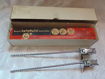 Vintage Curb Feelers  Car Automobile- Sutone - Original Box Deluxe Model S-128 • $36.16