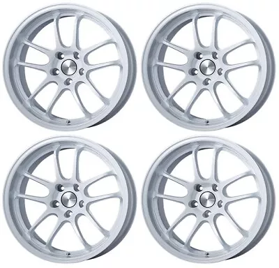 Set Of 4 ENKEI Genuine PF01EVO 17x9.5 +35 5x114.3 PW From Japan • $2180