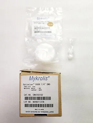 New Mykrolis Optimizer D300 1/4  SWG UPE 10nm CWAT031S2 • $42.95