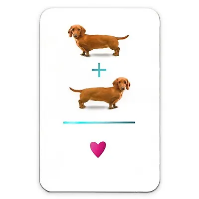 Cute ANNIVERSARY Card FOR COUPLE Weiner Dog Dachshund By American Greetings +✉ • $4.99