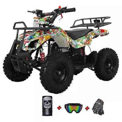 X-PRO Eagle 40cc Kids ATV Mini Quad Chain Transmission Pull Starter Disc Brake • $469.95