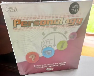 Personology Dvd Board Game By Marks And Spencer Celebrity Guessing New Party • £12.99