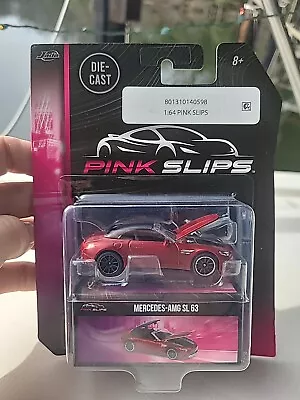 NEW 2023 Jada Pink Slips Mercedes AMG SL 63 Red • $9