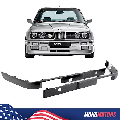 Bumper Trim Euro Bmw E30 New Models 1988-1992 Strip Set 3-5 Days Free Delivery • $129