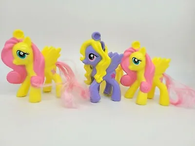 2012 MLP Happy Meal Lot Lily Blossom #6 Fluttershy #4 McDonalds My Little Pony  • $8.99