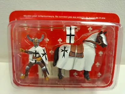 DEAGOSTINI - MEDIEVAL WARRIOR  METAL FIGURE WITH HORSE - 1:32 - Pick Your Model • £9.99
