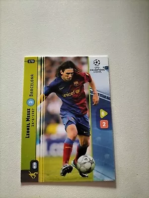 Panini Champions League 2008-2009 Lionel Messi / FC Barcelona #170 • £8