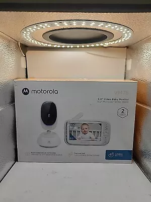 Motorola VM75 Indoor Video Baby Monitor With Camera - 1000ft Range/Open-Box • $35