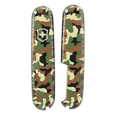 New Victorinox 91mm HANDLE / SCALE  2 Piece KIT  In Timber Camo • $13.95