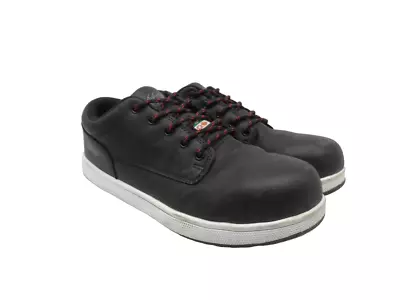 AGGRESSOR Men's 3001 Steel Toe Steel Plate FreshTech Work Shoes Black 7.5M • $29.99