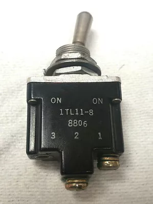 Aircraft Toggle Switch 1TL11-8 TL Series(SPDT)2 Pos On-(On Mom) Panel Mount • $19.99