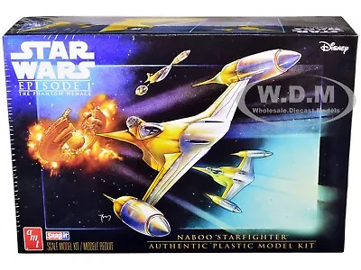 Skill 2 Snap Model Kit Naboo Starfighter  Star Wars: Episode I  1/48 Amt Amt1376 • $30.99