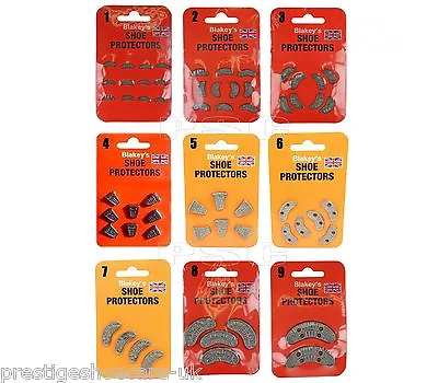 £4.75 • Buy Blakey's Metal Heel And Toe Segs Shoes Boots Protection Integrated Nails Tacks