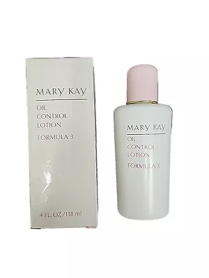 Mary Kay Oil Control Lotion Formula 3 -  #106800 -  New In Box Discontinued • $19.99