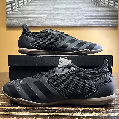 Adidas Predator 20.4 Indoor  Men’s Soccer Shoes Size 11 Core Black EF1663 • $53.99