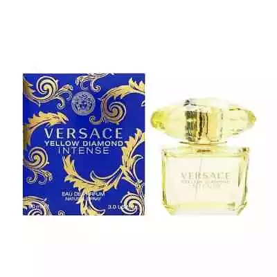 Versace Yellow Diamond Intense Eau De Parfum Spray Perfume For Women 3 Oz • $52