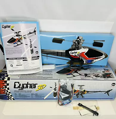 Cypher 3D High Performance Electric Powered Helicopter 25  Long EF006 NEW • $179.95