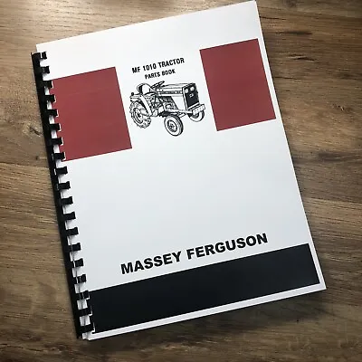 Massey Ferguson 1010 Tractor Parts Manual Catalog Book Schematic Exploded Views • $22.97