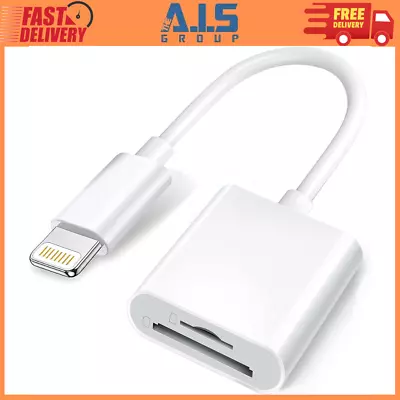 Apple Lightning To SD & TF Card Dual Slot Reader For IPhone/iPad 2 In 1 Micr • $17.30