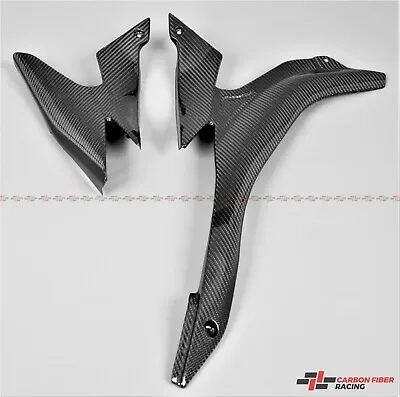 2007-2008 Kawasaki Ninja ZX-6R Seat Side Panels - 100% Carbon Fiber • $294.80