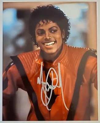 Michael Jackson Original Hand Signed Autographed 8 X 10 Photo With COA • $392.56