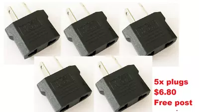 $6 • Buy 5x USA US EU JAPAN ASIA To AUSTRALIAN  PLUG AC Power Adapter Travel Converter
