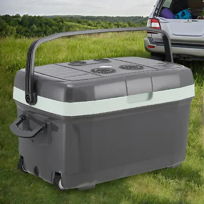 45L Portable Electric Fridge Freezer Car Van Camping Ice Box 0°C&Food Warmer 65℃ • £119.95