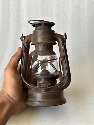 Vintage Feuerhand Superbaby Nr 175 Small Kerosene Lantern With Globe Germany. • $225