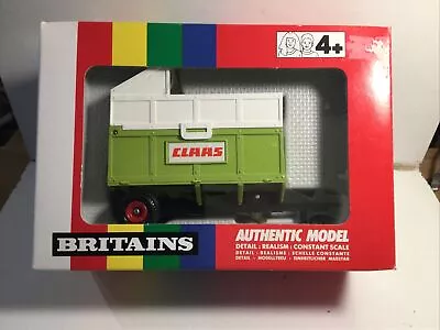 £45 • Buy Britains 9566 Claas Tipping Silage Trailer Mint Within Its Original Box