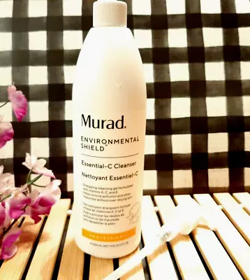 Murad Essential C Cleanser Environmental Shield  Face Wash Gel 16.9 Oz Read • $47.77