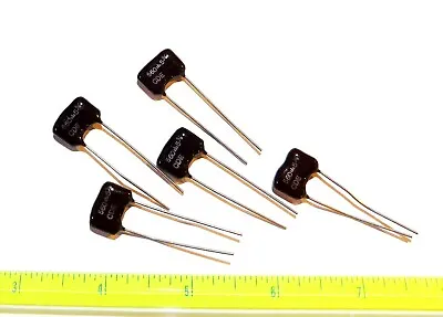 (5x) Cornell Dubilier CD19FD Silvered Mica Capacitor 500VDC 5% Various PF NEW • $3.95