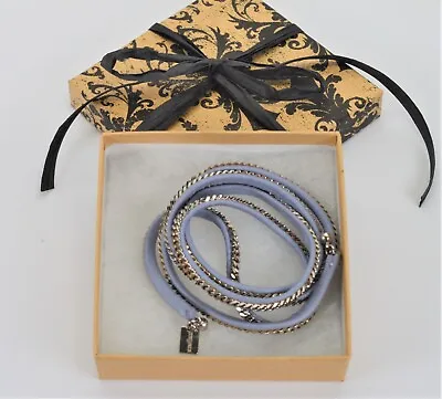 Vita Fede Italy Leather Capri Wrap Bracelet • $125
