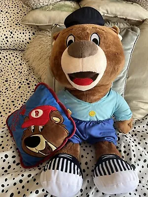 Haven Bradley Bear Large Teddy Cushion Character Mascot Bundle • £7.50