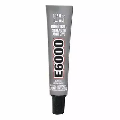 E6000 Clear Permanent Industrial Adhesive 5.3 Ml Each - US IMPORT • £9.98