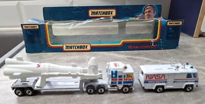 Matchbox TC5 NASA Convoy Kenworth Space Rocket Transporter  Command Center Truck • £9.99